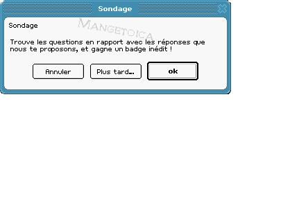 Patiente quelques secondes : les réponses vont défiler !